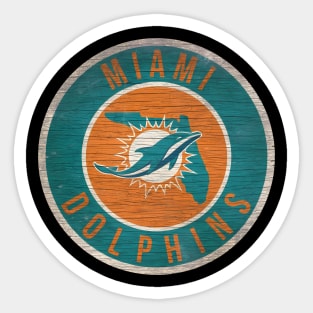 Miami nfl Sticker